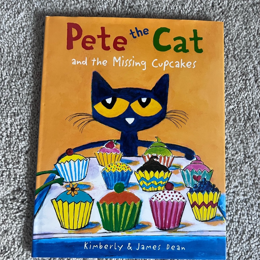 Yellow and Blue Cat Illustration with Expressive Eyes